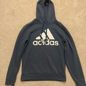 Adidas Blue Men's Hoodie